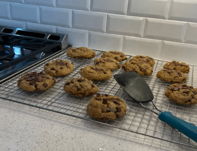 cookies on a cooling rack