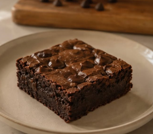 Fudgy chocolate brownie